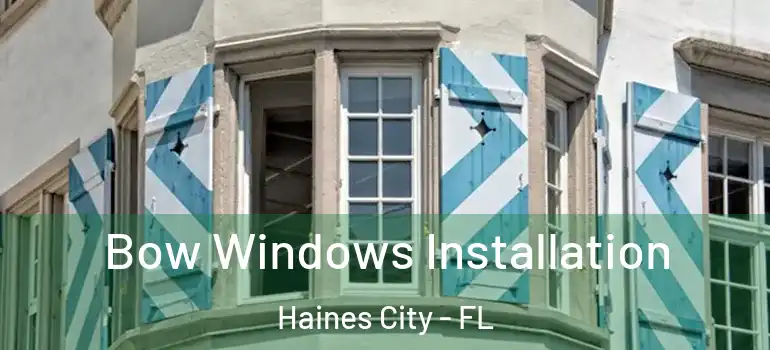  Bow Windows Installation Haines City - FL