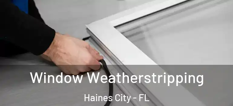  Window Weatherstripping Haines City - FL